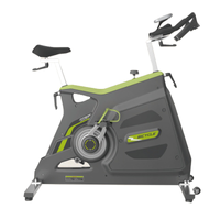  Bicicleta de ciclismo indoor comercial de tercera generación para gimnasios profesionales MND-D08