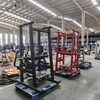Máquina de prensa de piernas vertical de zancada inversa de gimnasio de material de acero para equipos de entrenamiento de fuerza