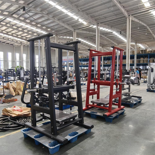 Máquina de prensa de piernas vertical de zancada inversa de gimnasio de material de acero para equipos de entrenamiento de fuerza