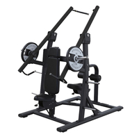 Máquina combinada para pecho y espalda MND-PL16 | Estación dual | Espacio eficiente