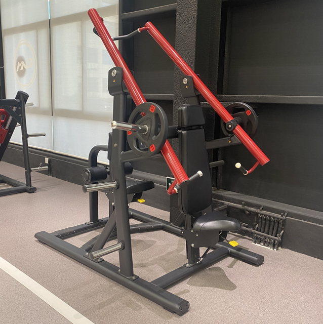 Máquina combinada para pecho y espalda MND-PL16 | Estación dual | Espacio eficiente