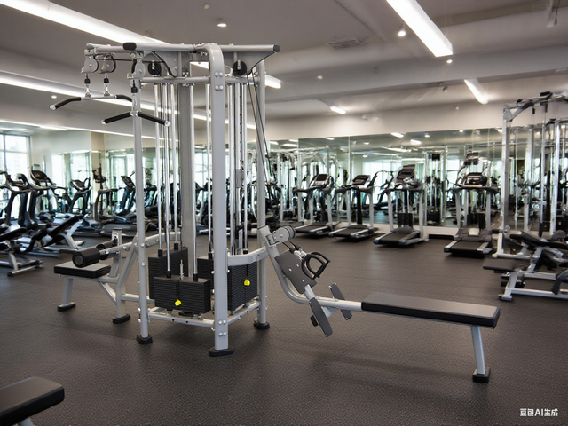 MND-FP96 Gimnasio tipo jungla con cable de 4 estaciones | Entrenador Funcional Profesional