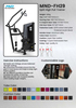 Mnd-Fh29 Split High Pull Trainer nuevo entrenamiento de fuerza equipos de gimnasio y equipos de fitness