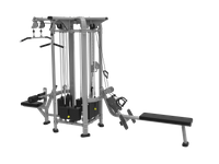 MND-FP96 Gimnasio tipo jungla con cable de 4 estaciones | Entrenador Funcional Profesional