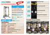 MND-C85 Rejilla para sentadillas multifuncional | Estante eléctrico | Medio estante con barra de dominadas