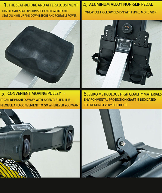 MND-W10 Remo de resistencia magnética + aire | Sistema de doble resistencia | APTITUD MND