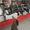 Bicicleta estática para gimnasio con estructura de acero MND-D12 | Impulsado por correa | APTITUD MND