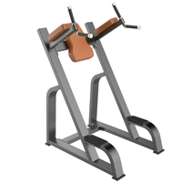 Estación de elevación de rodillas y dominadas para entrenamiento central y superior del cuerpo F47
