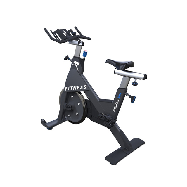 Bicicleta estática para gimnasio con estructura de acero MND-D12 | Impulsado por correa | APTITUD MND