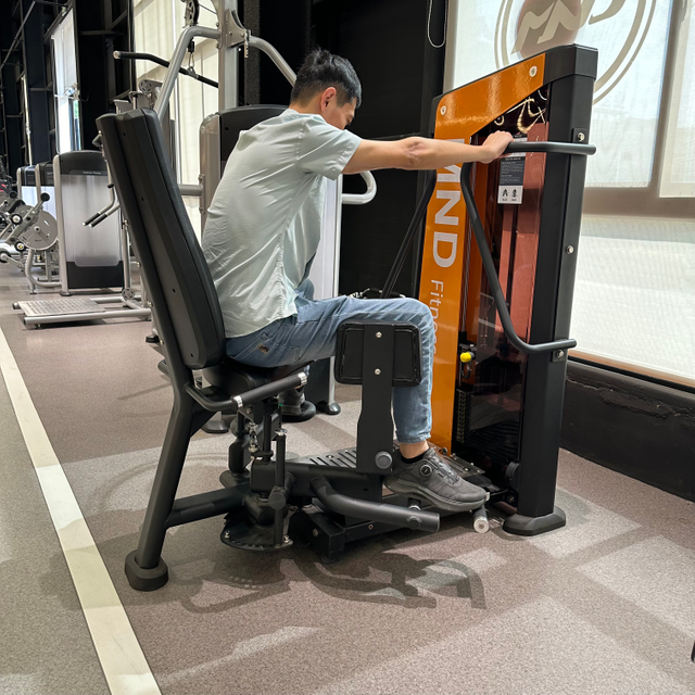 Mnd-Fh25 Abductor/Aductor Servicio OEM Equipo de entrenamiento cargado con pasador