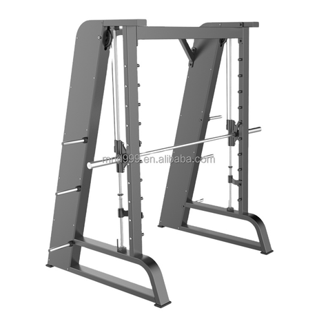  Máquina Smith comercial | Sistema de barra guiada de alta resistencia | Equipo de entrenamiento de fuerza para gimnasio MND-F63