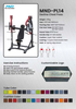 MND-PL14 Press de pecho declinado | Constructor de pecho inferior | Grado comercial