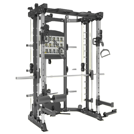 Máquina Smith multifuncional MND-C80 | Máquina Smith de gimnasio comercial | Sistema de entrenamiento de fuerza