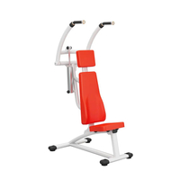 Máquina de dominadas y prensa aérea H03 | Constructor de hombros y espalda | Entrenador de prensa vertical