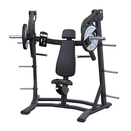 Entrenador de prensa de pecho iso-lateral cargado con placa con movimiento de doble eje PL01
