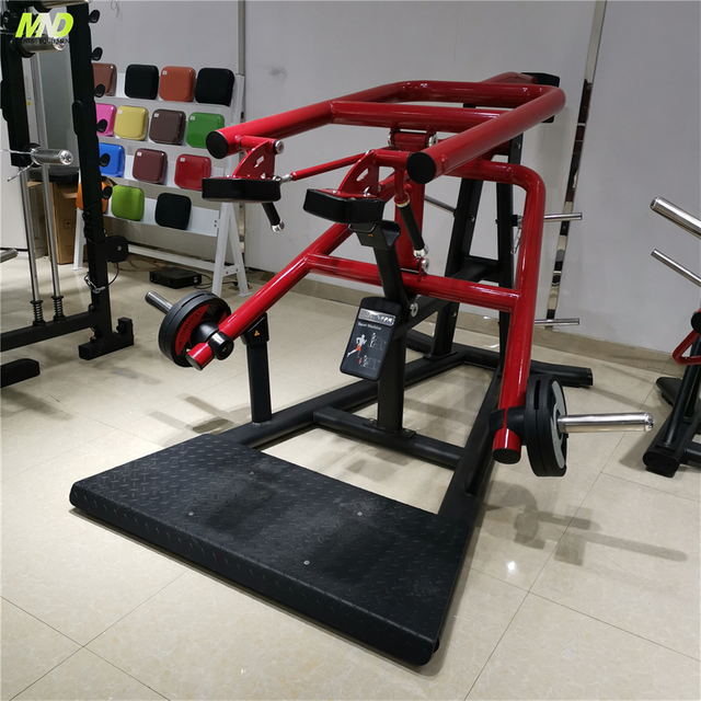 Máquina de sentadillas MND-PL65 | Estante para sentadillas seguro para la columna vertebral | Equipo de gimnasio inteligente