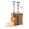 Silla estable MND-W18A (madera de arce) | Entrenador de estabilidad premium | APTITUD MND