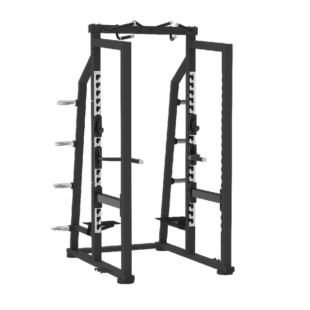 Bastidor de potencia olímpico BSW-SPL62 | Jaula de potencia total | Central eléctrica en rack para sentadillas
