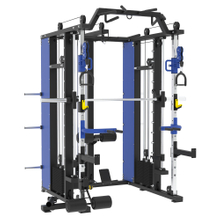 Máquina Smith multifuncional MND-C86 | Bastidor eléctrico todo en uno | Entrenamiento guiado con barra
