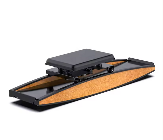 Simulador de esquí MND-W28 | Roble rojo y acero inoxidable | APTITUD MND