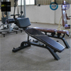 Banco reclinable ajustable F37 | Entrenamiento abdominal | Estación de entrenamiento central