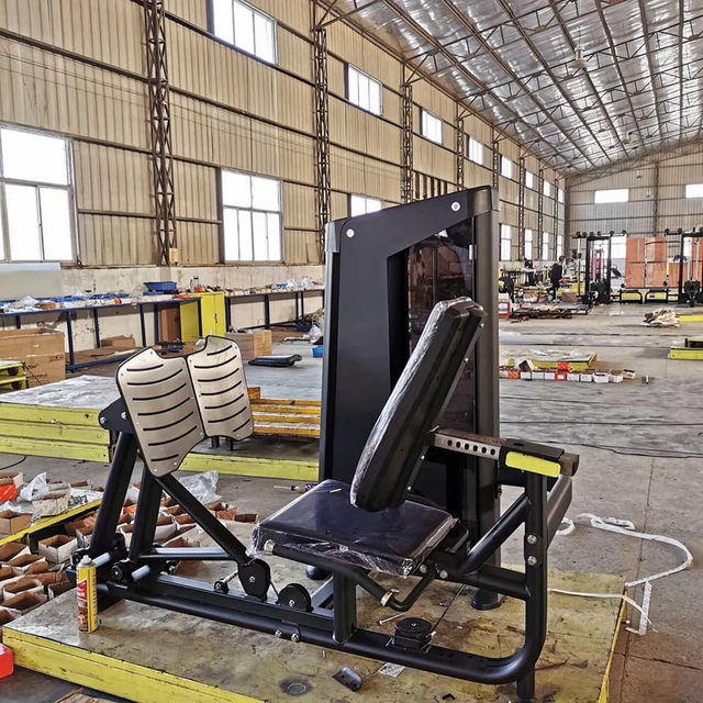 Fuerza única de la fábrica de la perspectiva de la prensa de piernas Mnd-Fh03 en el equipo del ejercicio del equipo del gimnasio