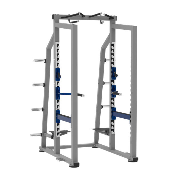 Bastidor de potencia olímpico BSW-SPL62 | Jaula de potencia total | Central eléctrica en rack para sentadillas