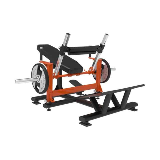 Equipo de gimnasio con selección de carga de placa, máquina de empuje de cadera, ejercitador de cadera multifuncional para entrenamiento MND-PL73B