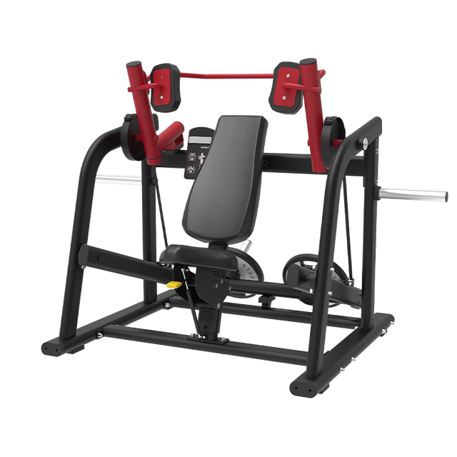 Equipo de ejercicio, máquina cargada con placa de Fitness para interiores, equipo de gimnasio, prensa de brazo de fuerza, espalda, MND-PL26