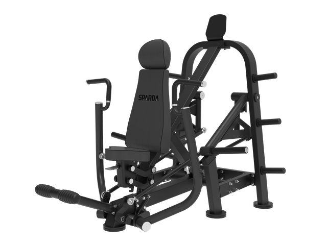 Equipo de gimnasio con mejores ventas, máquina súper vertical para equipos de gimnasio con prensa de pecho, MND-SP01