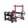 Máquina vendedora caliente de la cadera 3D equipo de gimnasio de empuje de cadera cargado con placa de nuevo diseño MND-PL40
