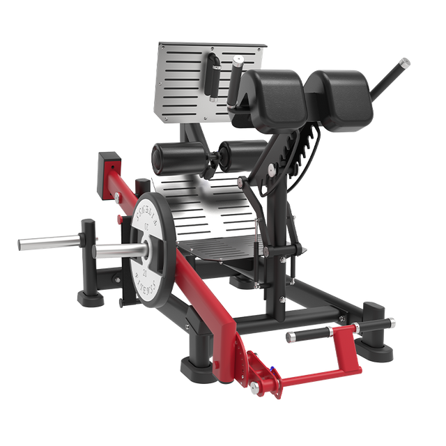 Plate Loaded Dual 45 Extensión de cadera ComercialDoble dirección 45° Entrenador de extensión de cadera MND-PL45